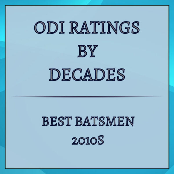 ODI Decades Rating - Best Batsmen In 2010s Featured