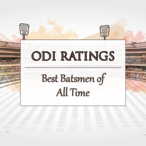 Top 25 ODI Batsmen of All Time