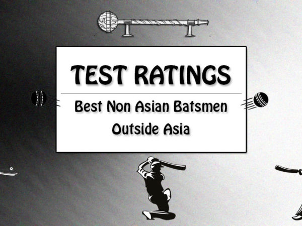 Top 15 Non Asian Test Batsmen Outside Asia