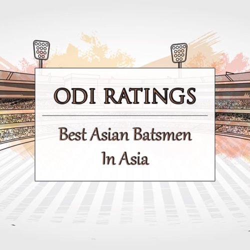 Top 15 Asian ODI Batsmen In Asia