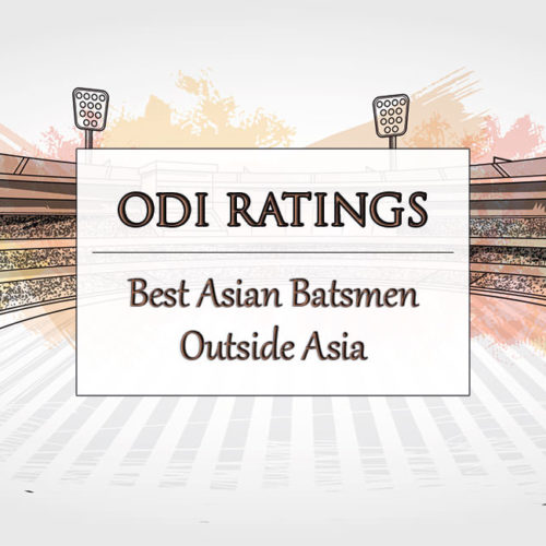 Top 15 Asian ODI Batsmen Outside Asia