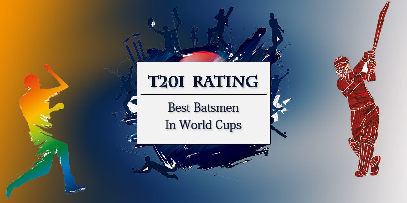 T20Is - Top Batsmen In World Cups Featured