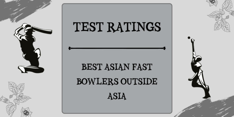 Test Ratings - Top Asian Fast Bowlers Outside Asia Featured