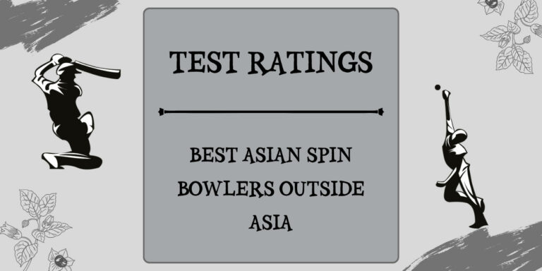 Test Ratings - Top Asian Spin Bowlers Outside Asia Featured
