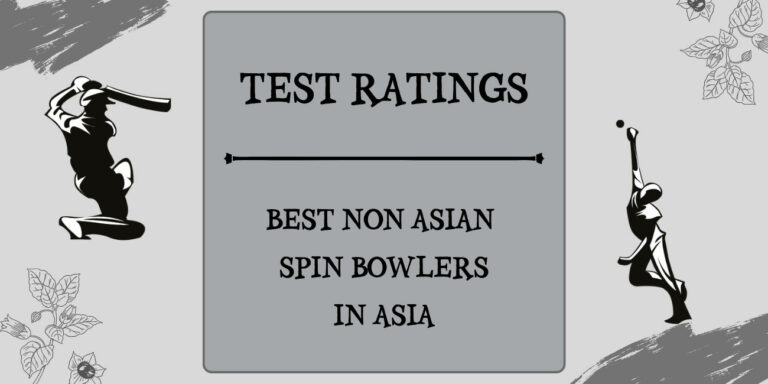 Test Ratings - Top Non Asian Spin Bowlers In Asia Featured