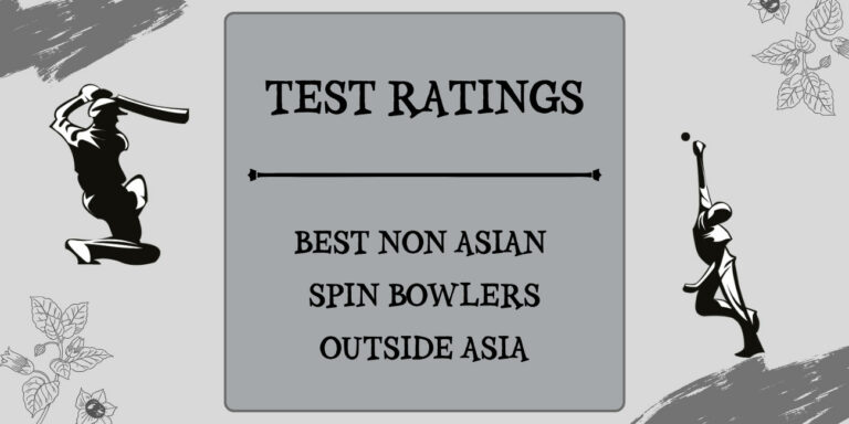 Test Ratings - Top Non Asian Spin Bowlers Outside Asia Featured