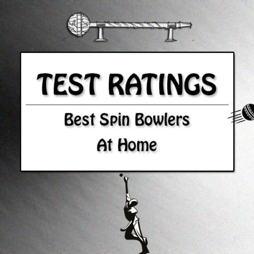 Top 25 Spin Bowlers At Home In Test Cricket