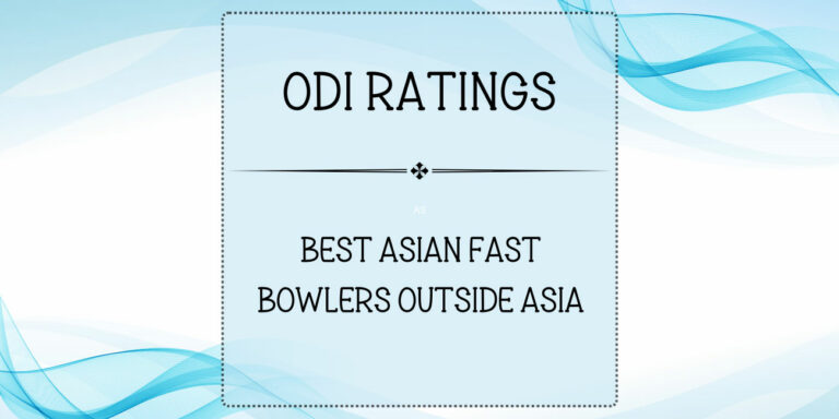 ODI Ratings - Top Asian Fast Bowlers Outside Asia Featured