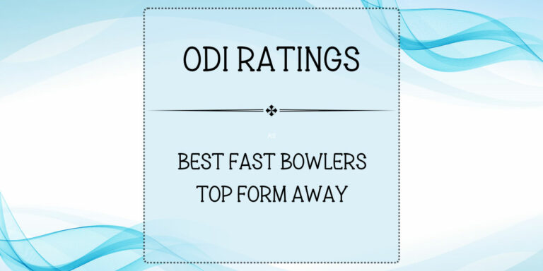 ODI Ratings - Top Fast Bowlers In Top Form Away From Home Featured