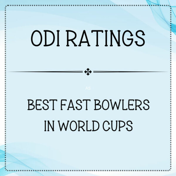 ODI Ratings - Top Fast Bowlers In World Cup Cricket Featured