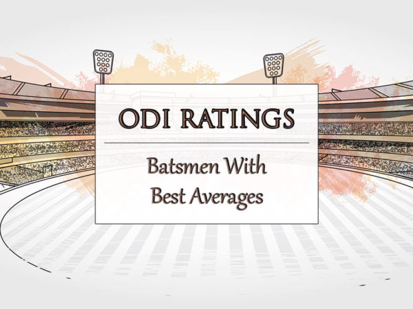Top 25 ODI Batsmen With Highest Averages