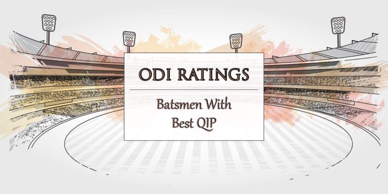 ODIs - Batsmen With Best QIP Featured