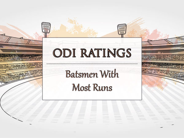 Top 25 Batsmen With Most Runs In ODI Cricket