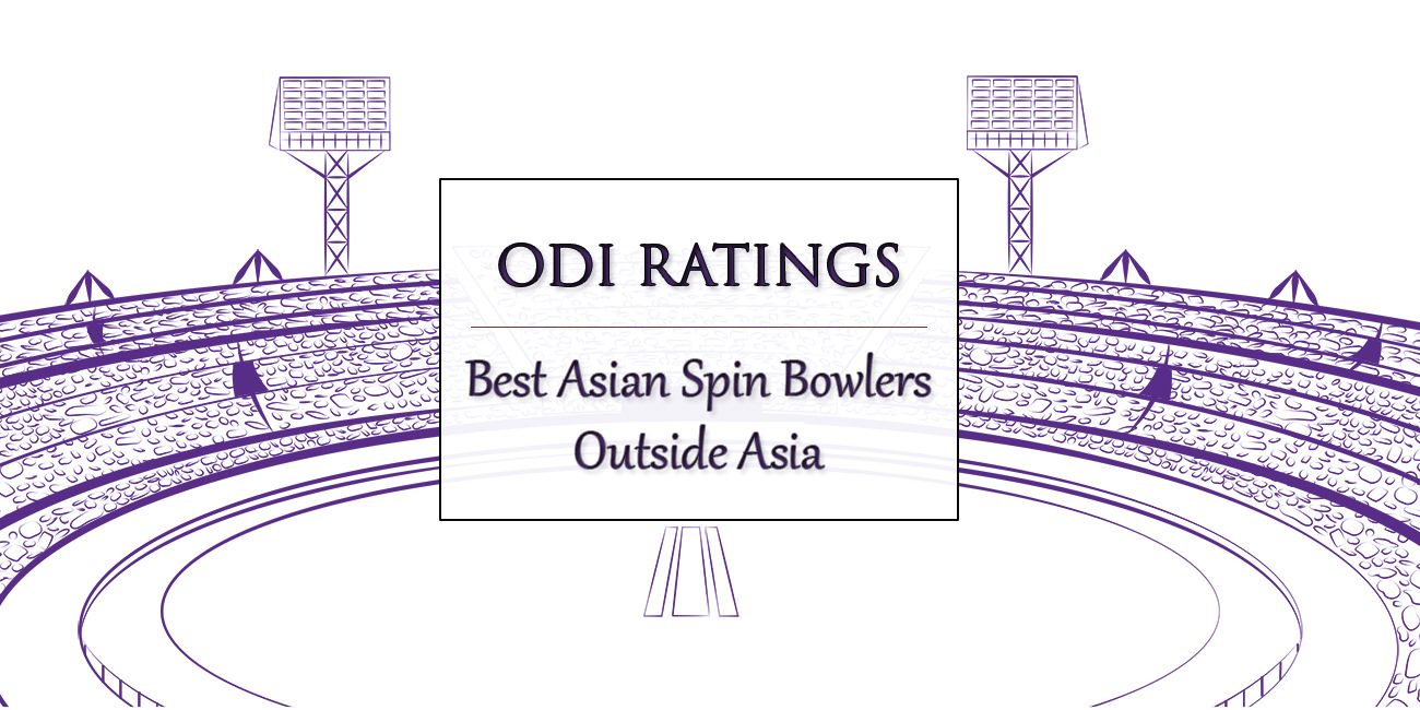 ODIs - Top Asian Spin Bowlers Outside Asia Featured