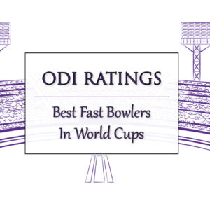 Top 20 Fast Bowlers In ODI World Cups