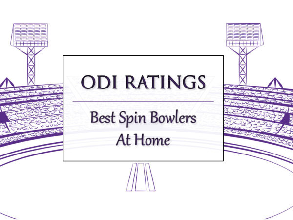 Top 20 Spin Bowlers At Home In ODI Cricket