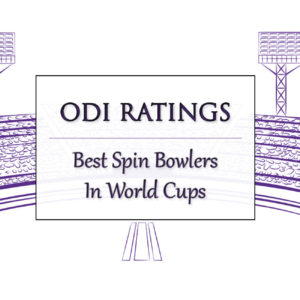 Top 10 Spin Bowlers In ODI World Cups