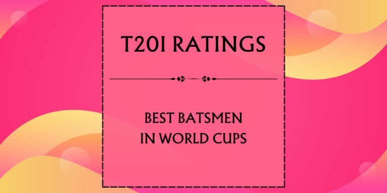 T20I Ratings - Top Batsmen In World Cup Cricket Featured