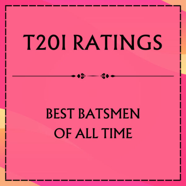 T20I Ratings - Top Batsmen Overall Featured