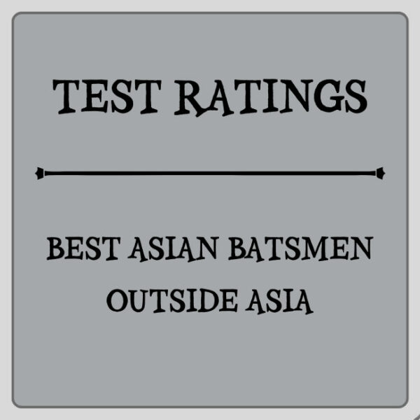 Test Ratings - Top Asian Batsmen Outside Asia Featured