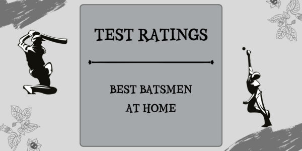 Test Ratings - Top Batsmen At Home Featured