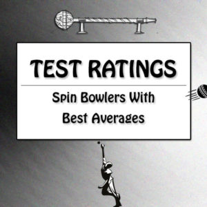 Top 25 Spin Bowlers With Best Averages In Tests