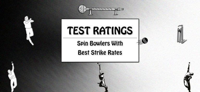 Tests - Spin Bowlers With Best Strike Rates Featured