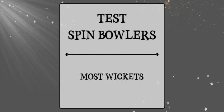 Tests Stats - Spin Bowlers With Most Wickets Featured