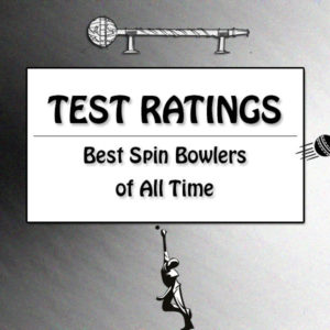 Top 25 Spin Bowlers In Test Cricket Since 1950