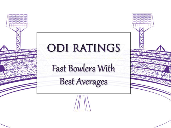 Top 20 Fast Bowlers With Best Averages In ODIs