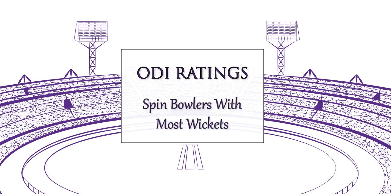 ODIs - Spin Bowlers With Most Wickets Featured
