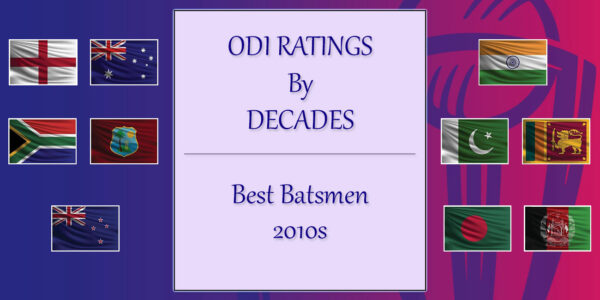 ODIs - Best Batsmen In 2010s Featured