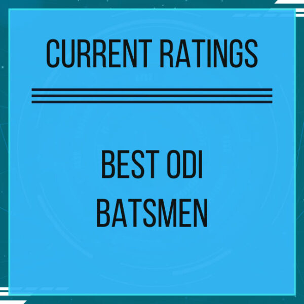 ODIs - Best Current Batsmen Featured