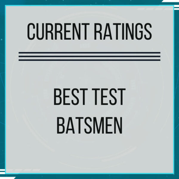 Tests - Best Current Batsmen Featured