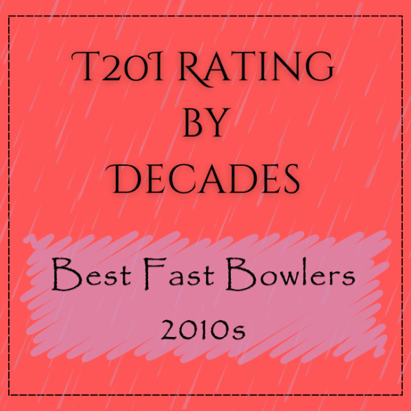 Decades Rating - Best T20I Fast Bowlers In 2010s