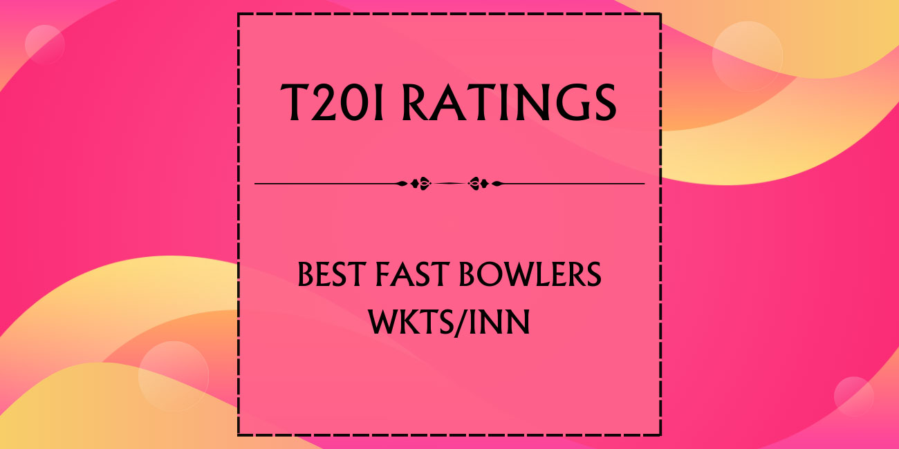 Top T20I Fast Bowlers With Most Wickets Per Inning Featured
