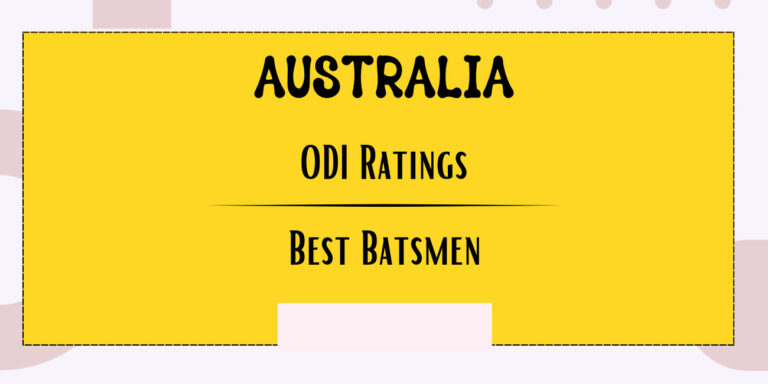 Best Australian Batsmen In ODIs Featured