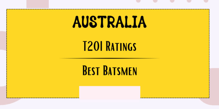 Best Australian Batsmen In T20Is Featured