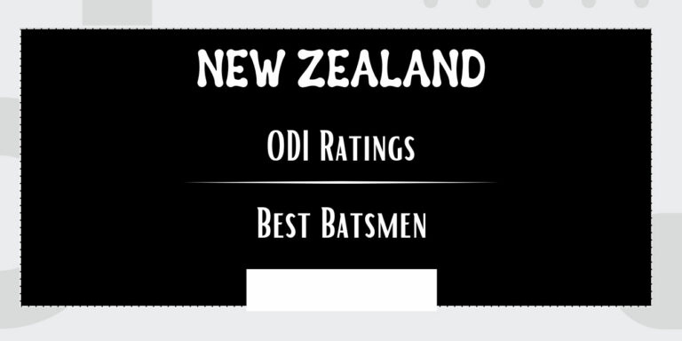 Best New Zealand Batsmen In ODIs Featured