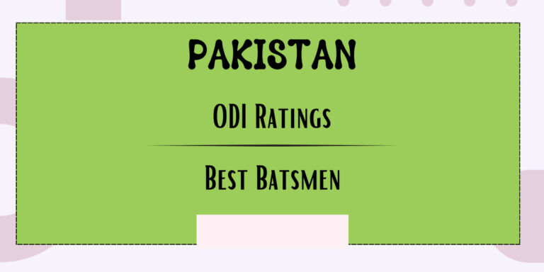 Best Pakistani Batsmen In ODIs Featured