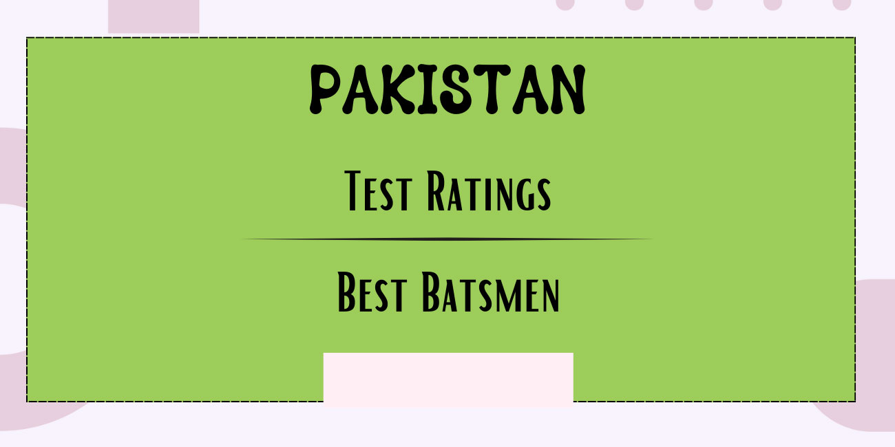 Best Pakistani Batsmen In Tests Featured