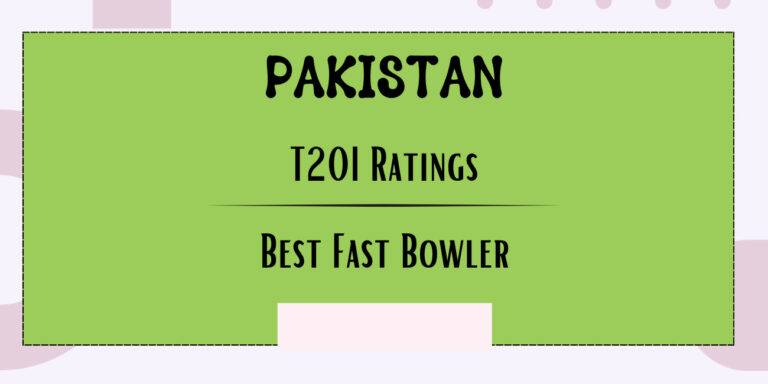 Best Pakistani Fast Bowler In T20Is Featured