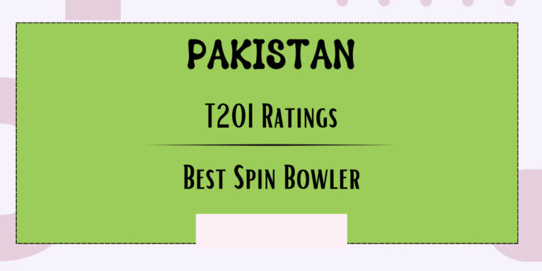 Best Pakistani Spin Bowler In T20Is Featured