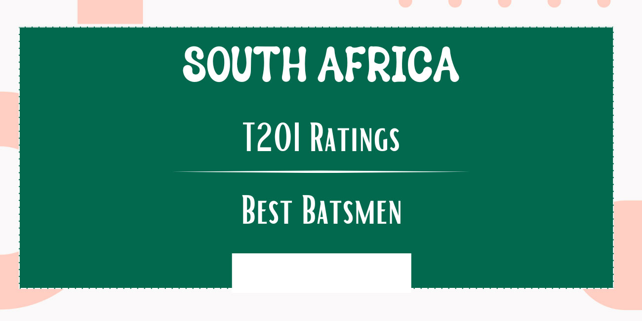 Best South African Batsmen In T20Is Featured