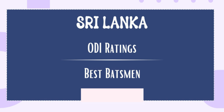 Best Sri Lankan Batsmen In ODIs Featured