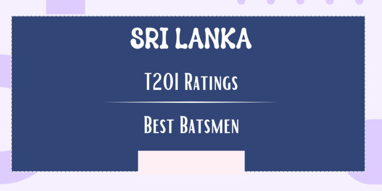 Best Sri Lankan Batsmen In T20Is Featured