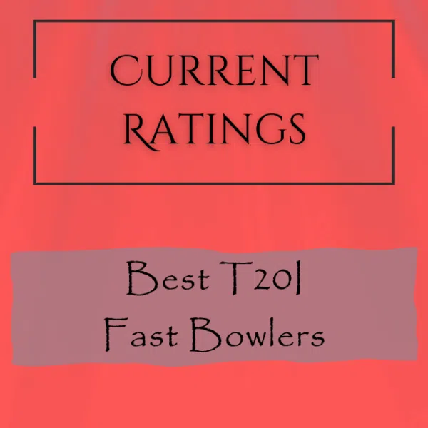 Current Rating - Best T20I Fast Bowlers