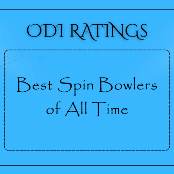 ODIs - Best Spin Bowlers Overall