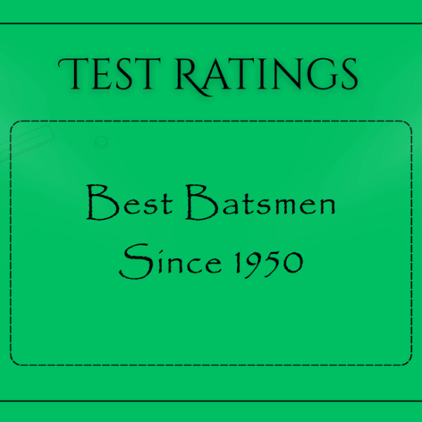 Tests - Best Batsmen Overall