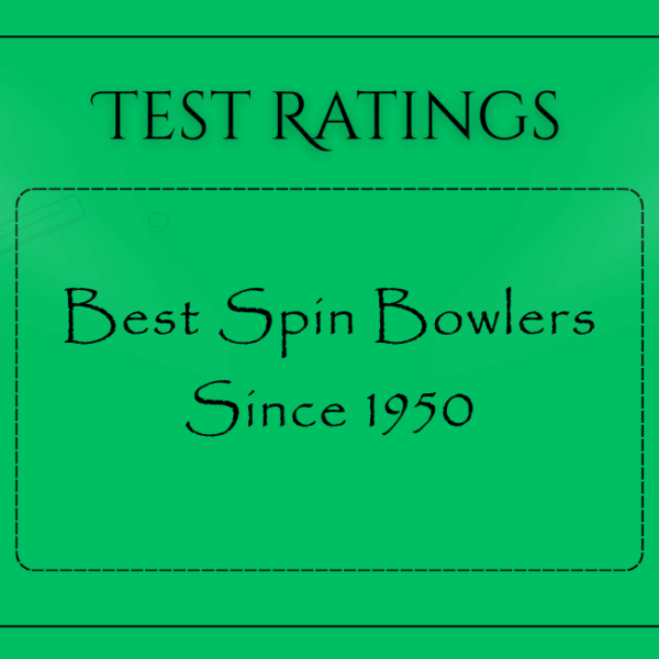 Tests - Best Spin Bowlers Overall